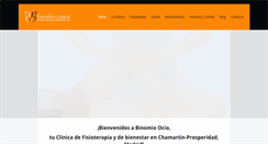 Desktop Screenshot of binomio-ocio.com